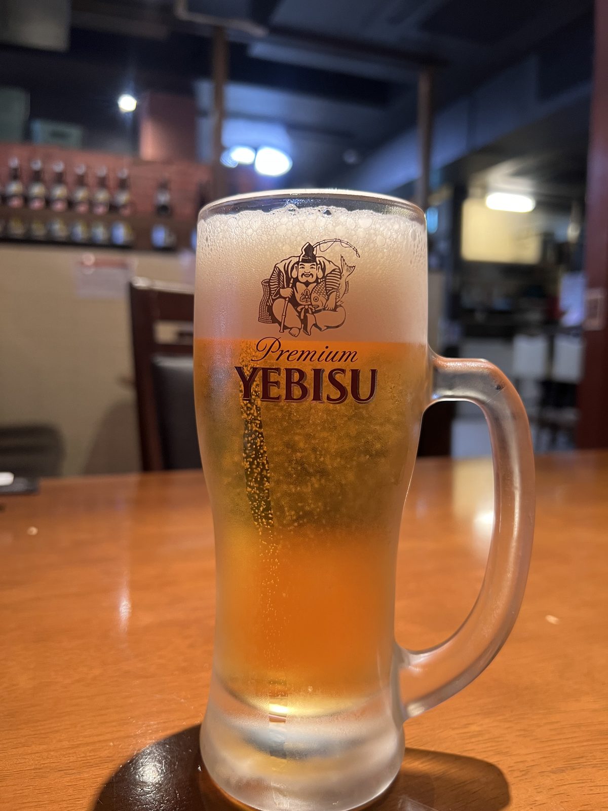 匠ダイニング町田北口店のエビス生ビール