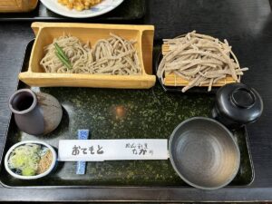 めん割烹 なか川 太さの違う在来種の蕎麦