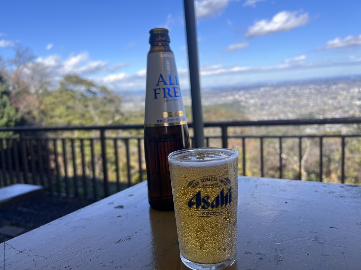 太平山 山田家 ノンアルコールビールと関東平野