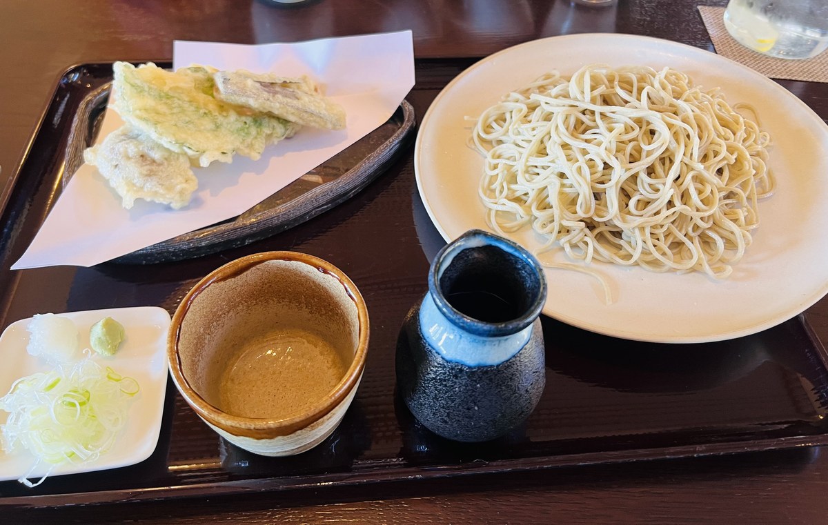 ゆるりの森 常陸秋そばと野菜天ぷら 2025年