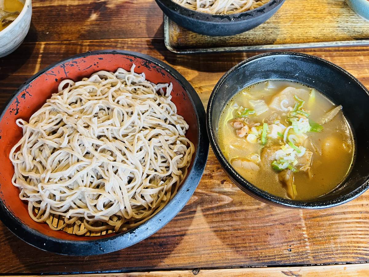 あづま庵 もり蕎麦とけんちん蕎麦