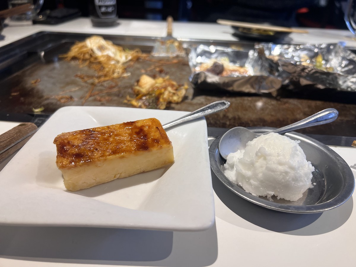 広島お好み焼き ホプキンス 立川店 デザート