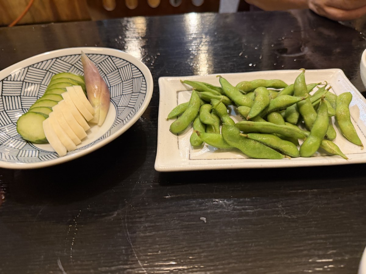 居酒屋ICHIDAN 糠漬けと枝豆